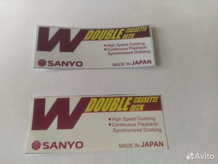 Наклейки sanyo С-35 и др