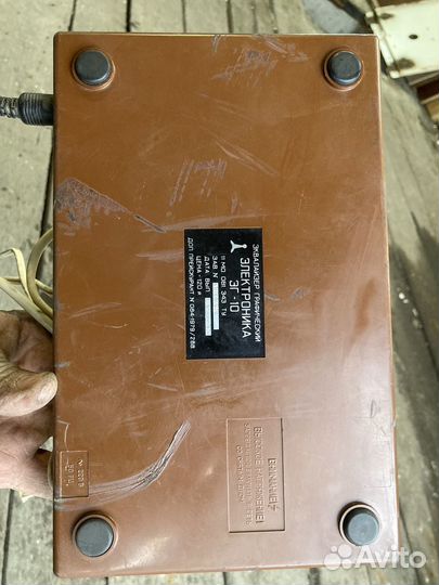 Графический эквалайзер Электроника эг-10