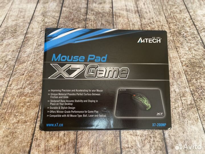Игровые коврики для мышки. A4tech X7. Новые