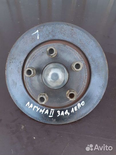 Ступица в сборе задняя левая Рено Лагуна 2