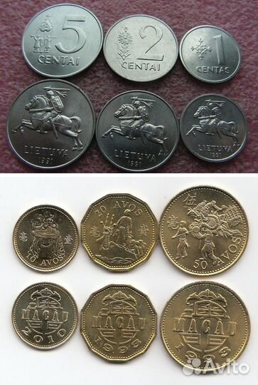 Наборы монет Иностранных государств (Л-М)