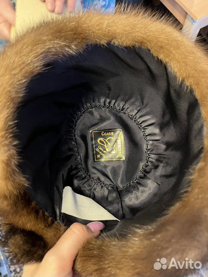 Шапка норковая