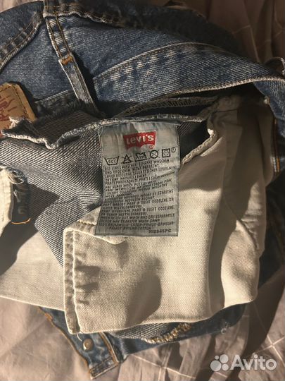 Винтажные шорты levis 26