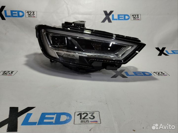 Фара правая левая A3 8V 2017+ рест LED в сборе