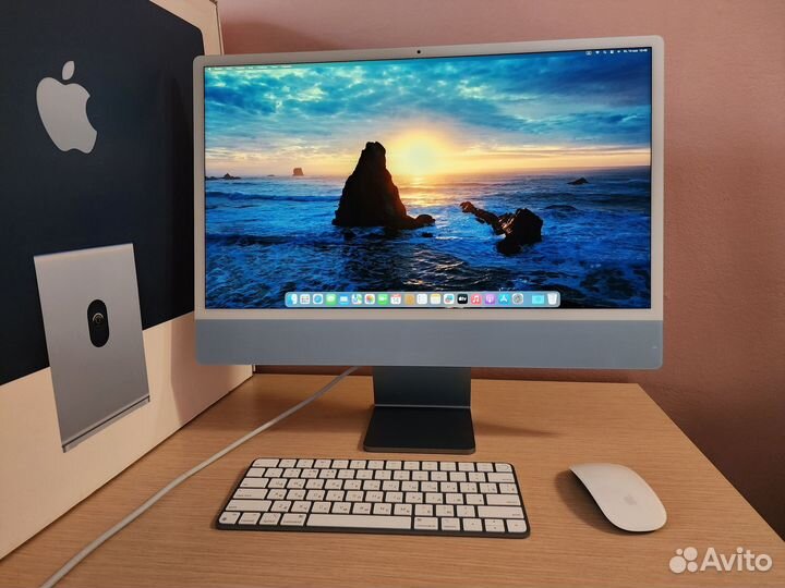 iMac 24 M1 8GB/512GB (8GPU, Touch ID) Blue