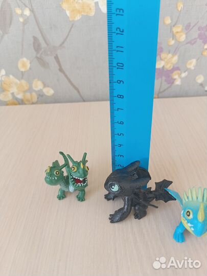 Как приручить дракона фигурки маленькие