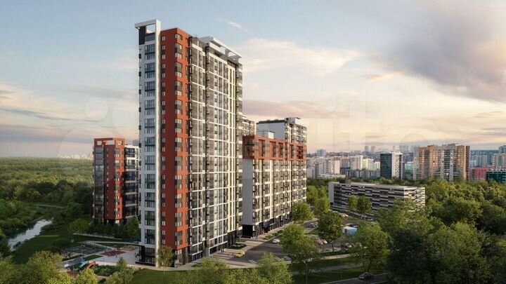 2-к. квартира, 65,5 м², 24/25 эт.