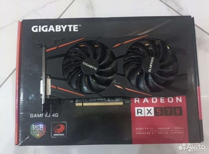 Видеокарта rx 570 4gb