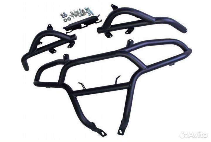 JU091665 Бампер передний усиленный Стелс Гепард