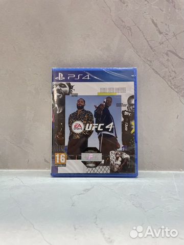 Диск UFC 4 игра для PS4