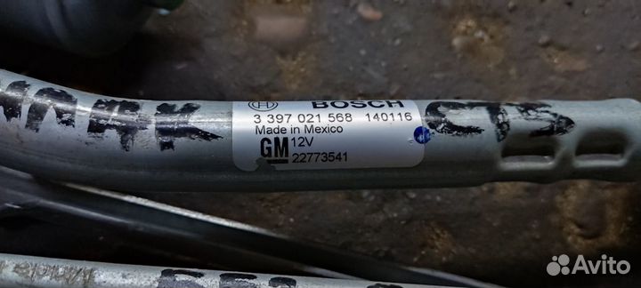 Cadillac CTS 13-19г Трапеция дворников