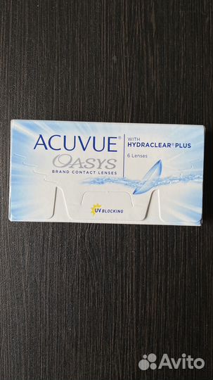 Линзы acuvue oasys -2.50
