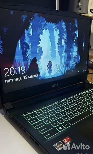 Ноутбук MSI Alpha На RX6600 8Gb Игровой