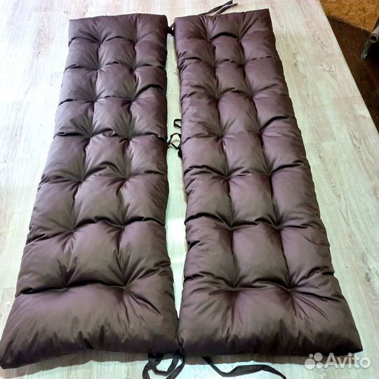 Подушка матрас на лавочку,на качели