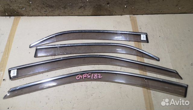 Ветровики хром toyota crown grs182