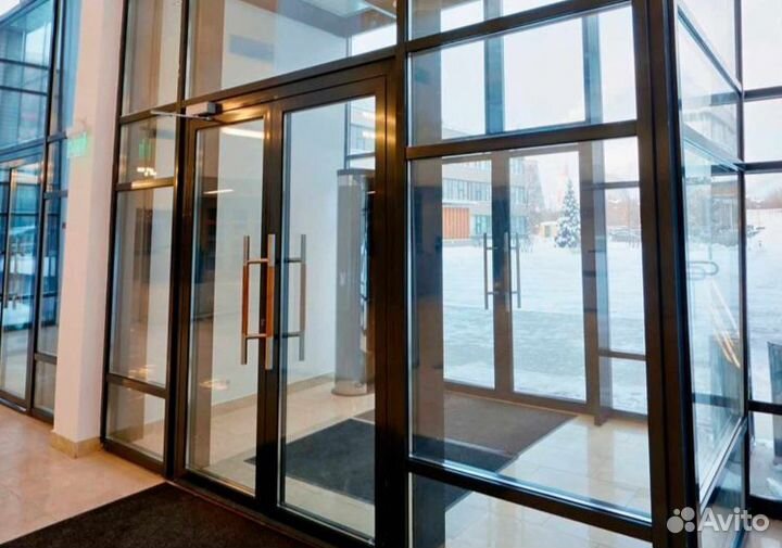 Алюминиевые двери, окна, порталы