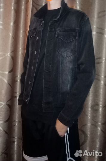 Джинсовая куртка мужская