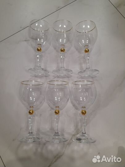 Набор бокалов для вина Bohemia Carmen 6 шт. 200 мл