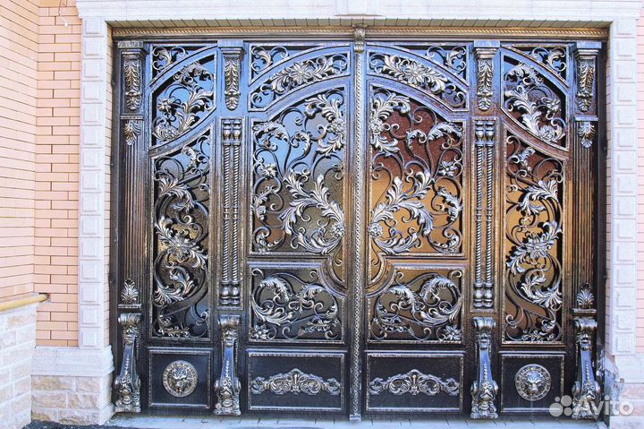 Кованные ворота