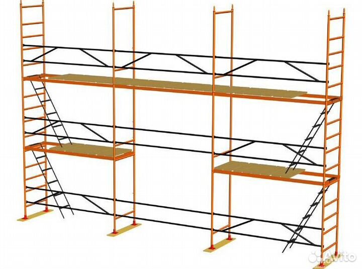 Строительные леса рамные лрсп новые