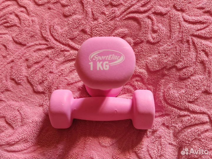 Гантели 1 кг каждая