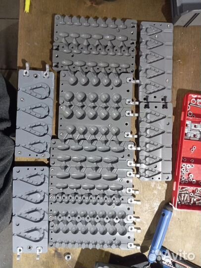 Форма для литья грузил 