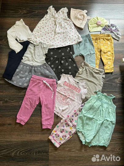 Вещи на девочку 80-86