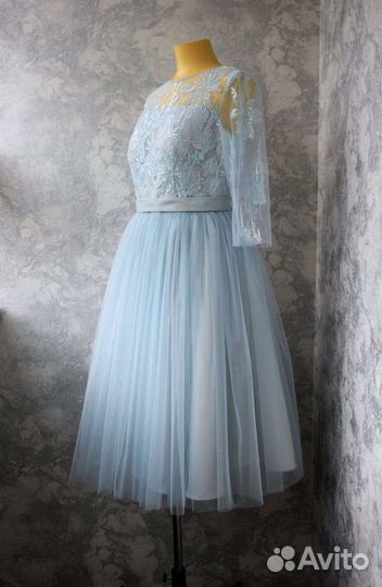 Вечернее платье 48 размер бу