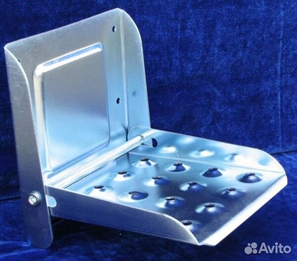 Ступенька для прицепа, откидная оцинкованная