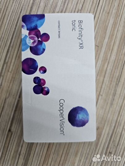 Контактные линзы Cooper Vision biofinity toric XR