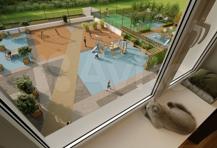 1-к. квартира, 38,3 м², 6/24 эт.