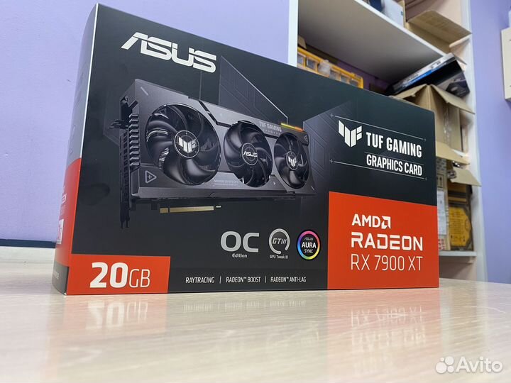 Asus Tuf Gaming RX7900XT 20 GB, новая