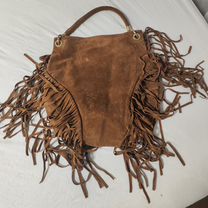 Сумка женская натуральная замша Италия