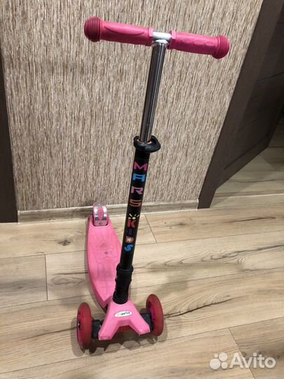 Самокат детский трехколесный бу