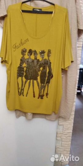 Футболка-туника женская