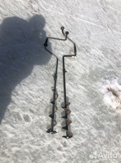 Ледобур титановый