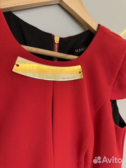 Платье Mangano вечернее красное 42 размер