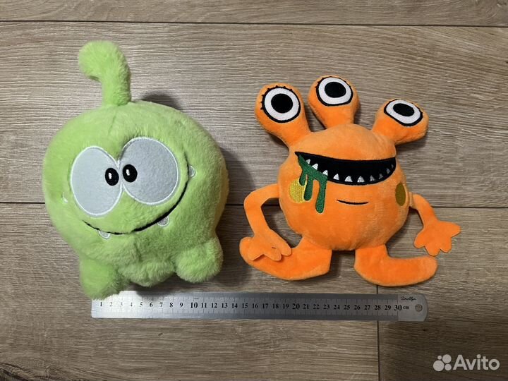 Ам-ням и монстрик мягкие игрушки