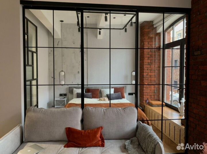 Перегородка интерьерная металлическая под заказ