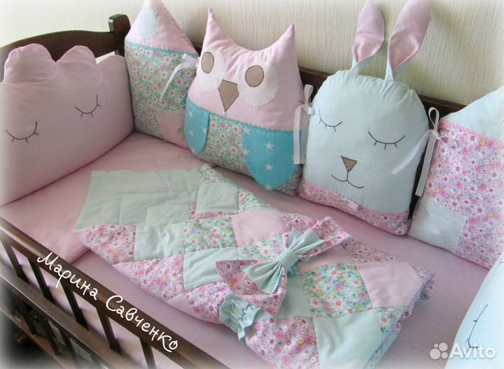 Комплект в кроватку новый