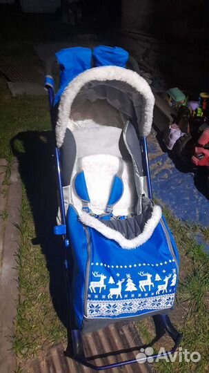 Санки Коляска ника 7 8