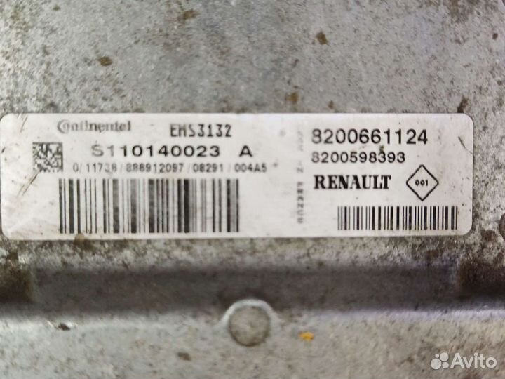 Эбу Renault Logan