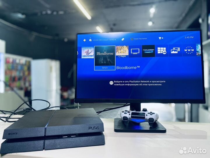 Sony PS4 Fat 500GB +400 Игр