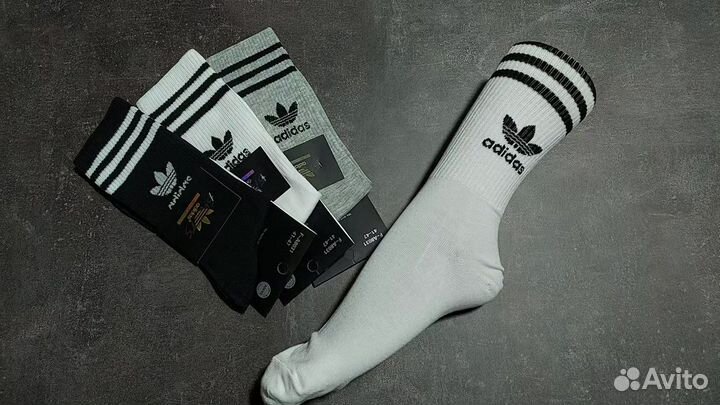 Носки Adidas высокие мужские