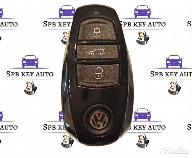 Ключ для Volkswagen, Skoda, Seat