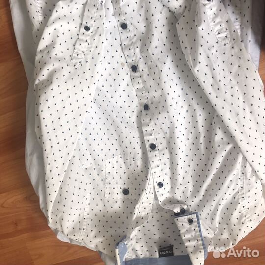 Школьные рубашки новые для мальчиков 140