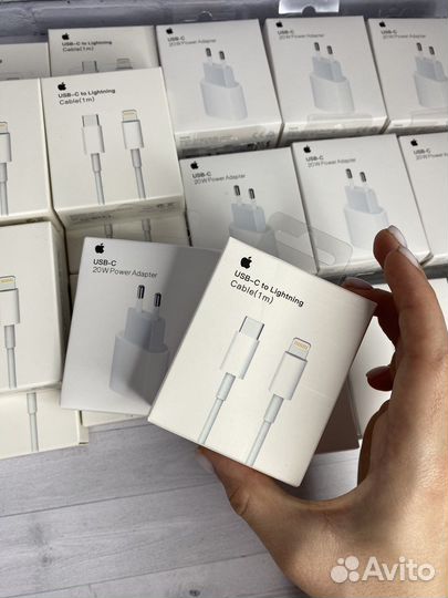 Оригинальная зарядка на iPhone 20w