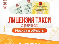 Лицензия такси без ИП за 3 дня Москва и область