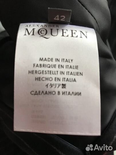 Платье alexander mcqueen