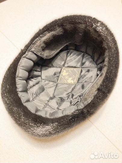 Кепка из нерпы мужская